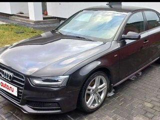 2012 Audi A4 IV (B8) Рестайлинг, серый, 1700000 рублей, вид 1