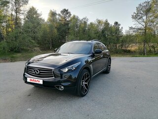 2008 Infiniti FX50 II (S51), чёрный, 1200000 рублей, вид 3