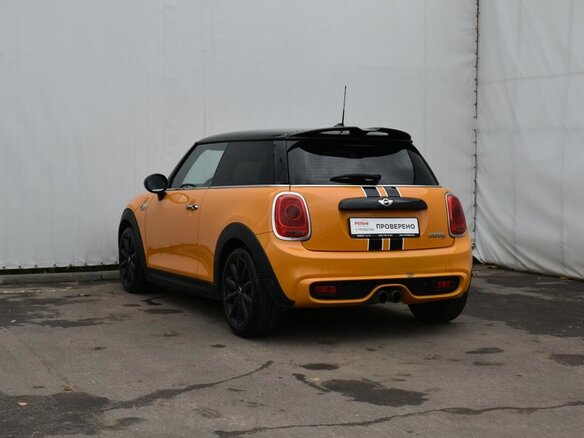 2014 Mini Hatch Cooper S III (F55/F56), жёлтый - вид 6
