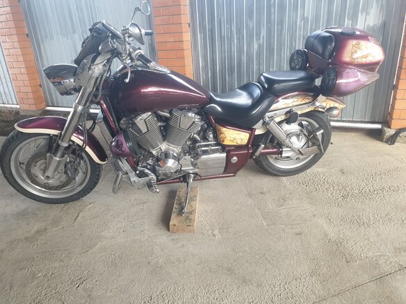 2003 Honda VTX 1800, фиолетовый, 620000 рублей - вид 5