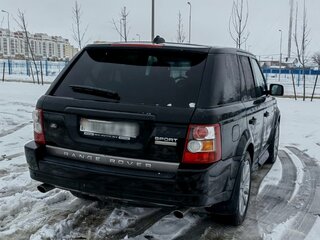 2008 Land Rover Range Rover Sport Supercharged I, чёрный, 1281260 рублей, вид 4