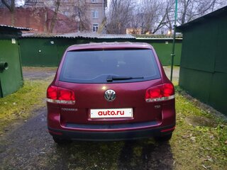 2007 Volkswagen Touareg I, пурпурный, 950000 рублей, вид 4