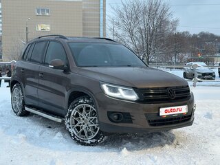 2015 Volkswagen Tiguan I Рестайлинг, коричневый, 1600000 рублей, вид 4