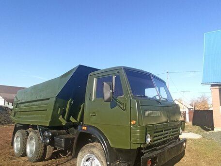 1994 КамАЗ 5511, зелёный, 750000 рублей, вид 1