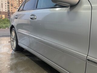 2004 Mercedes-Benz E-Класс 200 III (W211, S211), серебристый, 730000 рублей, вид 2