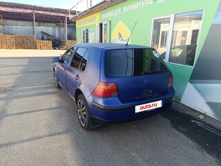 1998 Volkswagen Golf IV, синий, 230000 рублей, вид 4