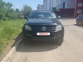 2012 Volkswagen Amarok Double Cab full-time I, чёрный, 1700000 рублей, вид 1