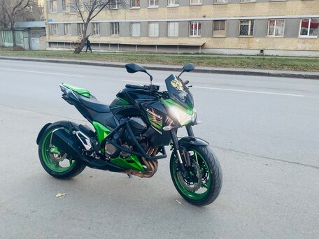 2012 Kawasaki Z 800, зелёный, 700000 рублей, вид 1