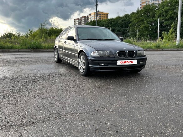 2001 BMW 3 серии 316i IV (E46), серый, 450000 рублей - вид 3