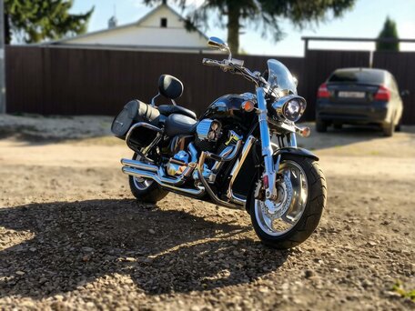 2006 Honda VTX 1800, чёрный, 860000 рублей, вид 1