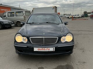 2001 Mercedes-Benz C-Класс 240 II (W203), синий, 370000 рублей, вид 2