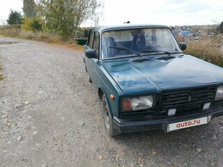 2006 Lada (ВАЗ) 2107, зелёный, 150000 рублей, вид 5