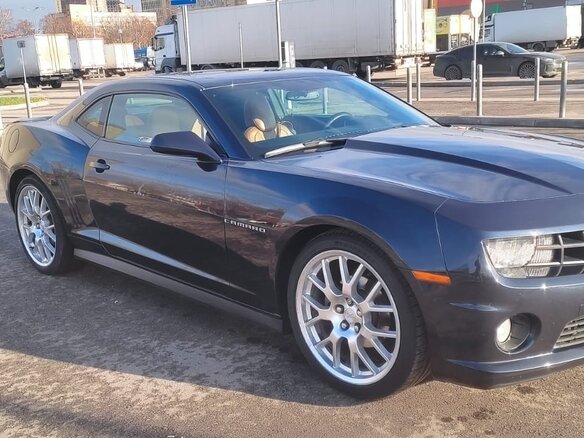 2012 Chevrolet Camaro V, синий - вид 3