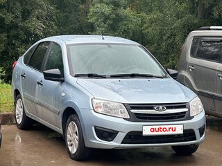 2017 Lada (ВАЗ) Granta I, голубой, 555000 рублей, вид 4
