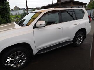 2019 Toyota Land Cruiser Prado 150 Series Рестайлинг 2, белый, 8090000 рублей, вид 2