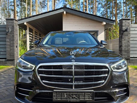 2021 Mercedes-Benz S-Класс 400 d 4MATIC VII (W223), чёрный, 12000000 рублей, вид 3