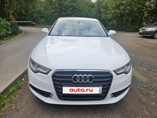2012 Audi A6 IV (C7), белый, 1570000 рублей, вид 1