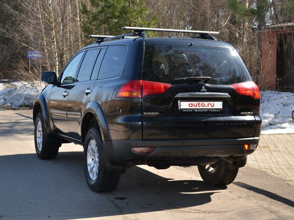 2010 Mitsubishi Pajero Sport II, чёрный - вид 5