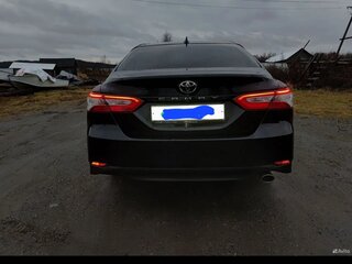 2018 Toyota Camry VIII (XV70), чёрный, 2217000 рублей, вид 2