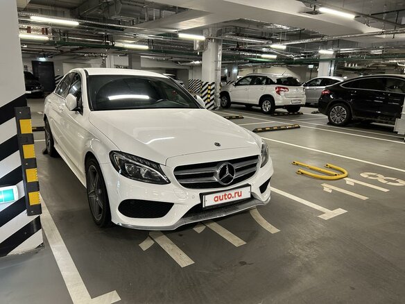 2017 Mercedes-Benz C-Класс 180 9G-TRONIC IV (W205), белый, 3400000 рублей - вид 2