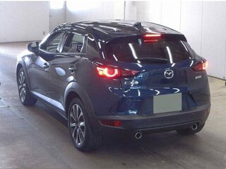 2019 Mazda CX-3 I Рестайлинг, синий, 1750000 рублей, вид 4