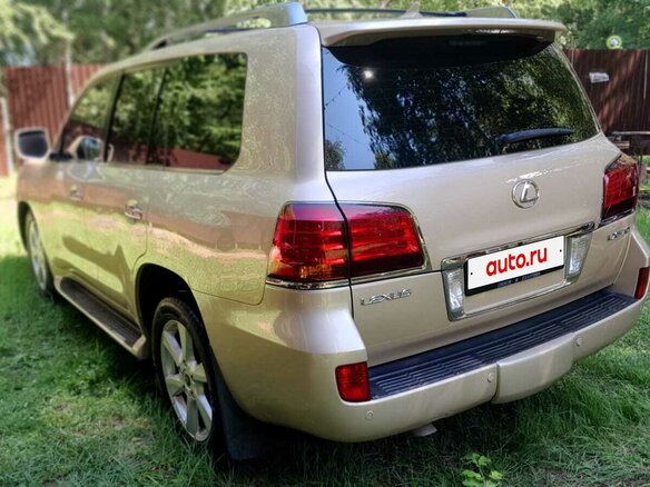 2008 Lexus LX 570 III, бежевый, 3490000 рублей - вид 13