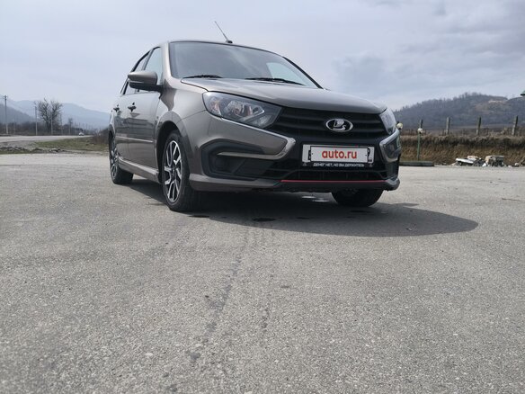 2021 Lada (ВАЗ) Granta Drive Active I Рестайлинг, коричневый, 1100000 рублей - вид 2