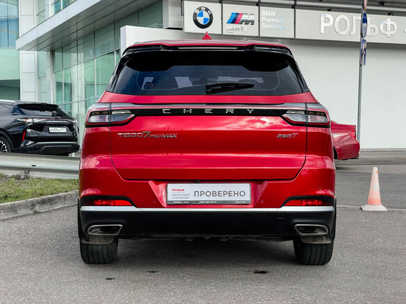 2024 Chery Tiggo 7 Pro Max I Рестайлинг, красный, 2077000 рублей - вид 5