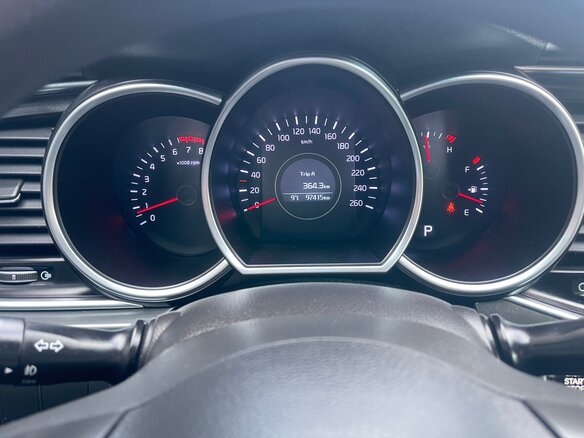 2014 Kia K5 I Рестайлинг, чёрный, 1200000 рублей - вид 11
