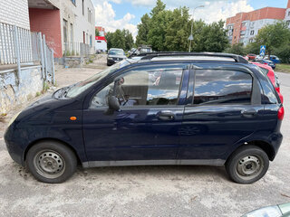 2009 Daewoo Matiz Best I Рестайлинг, синий, 220000 рублей, вид 4