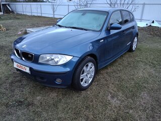 2005 BMW 1 серии 116i I (E81/E82/E87/E88), синий, 730000 рублей, вид 2