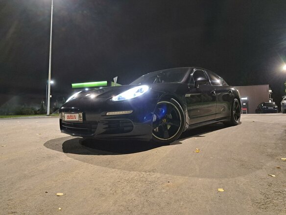 2013 Porsche Panamera 4S I Рестайлинг, чёрный - вид 5