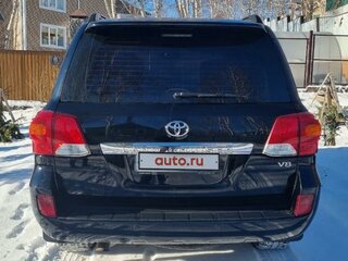 2012 Toyota Land Cruiser 200 Series Рестайлинг 1, чёрный, 4500000 рублей, вид 2