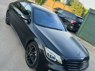 2019 Mercedes-Benz S-Класс AMG 63 AMG Long III (W222, C217) Рестайлинг, чёрный, 9500000 рублей, вид 4