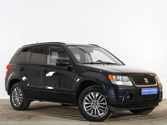2007 Suzuki Grand Vitara II, чёрный