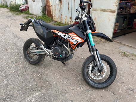 2011 KTM 690 SMC, оранжевый, 650000 рублей, вид 2