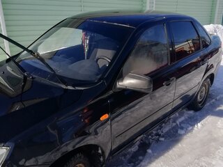 2012 Lada (ВАЗ) Granta I, чёрный, 300000 рублей, вид 1