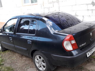 2002 Renault Symbol I Рестайлинг, чёрный, 235000 рублей, вид 2