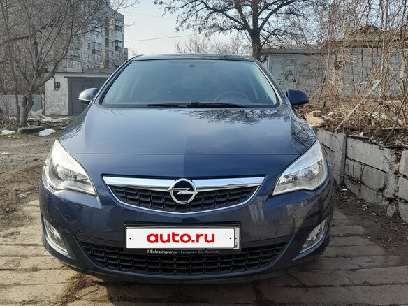 2011 Opel Astra J, синий, 1300000 рублей - вид 3