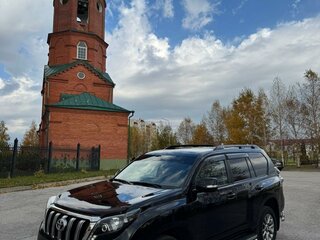 2017 Toyota Land Cruiser Prado 150 Series Рестайлинг 1, чёрный, 4500000 рублей, вид 2