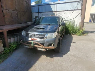 2012 Toyota Hilux VII Рестайлинг, чёрный, 1100000 рублей, вид 2