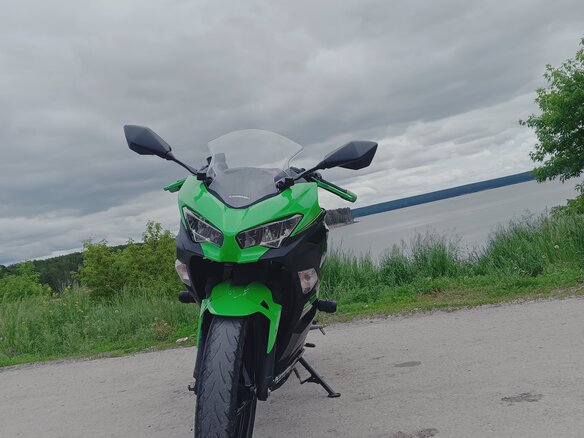 2018 Kawasaki Ninja 400, зелёный, 480000 рублей - вид 5