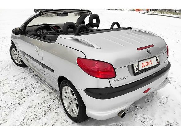 2003 Peugeot 206, серебристый - вид 5