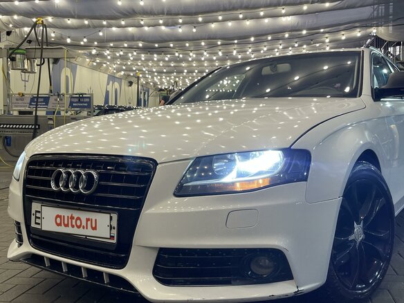 2008 Audi A4 IV (B8), белый, 1040000 рублей - вид 1