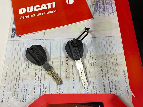 2012 Ducati Monster 1100, красный - вид 8