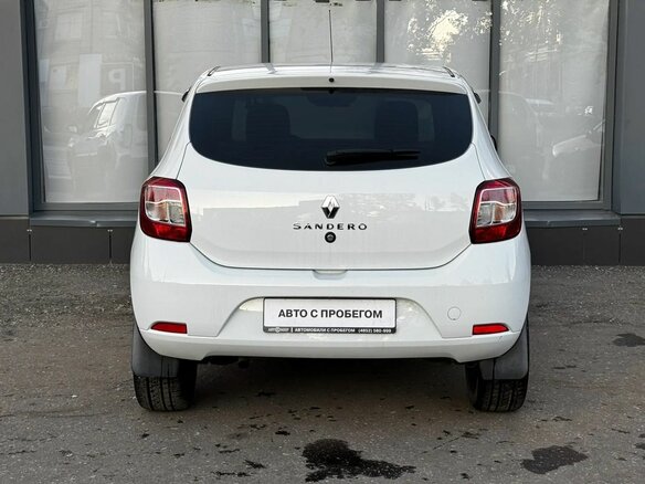 2020 Renault Sandero II Рестайлинг, белый - вид 6