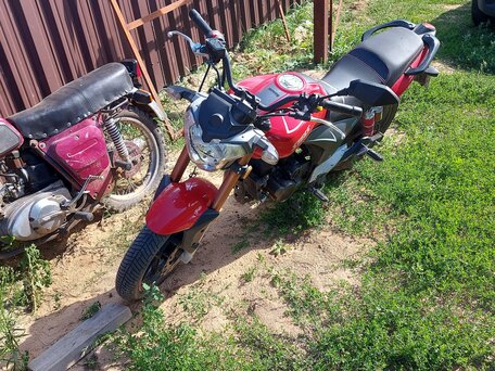 2013 Stels Flame 200, красный, 105000 рублей, вид 2