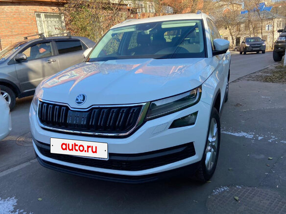 2020 Skoda Kodiaq I, белый, 4200000 рублей