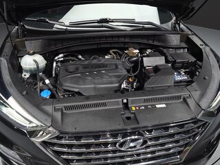 2019 Hyundai Tucson III Рестайлинг, чёрный, 1672177 рублей, вид 3