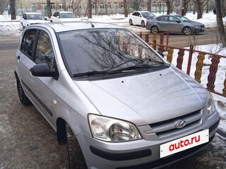 2004 Hyundai Getz I, серый, 390000 рублей, вид 1